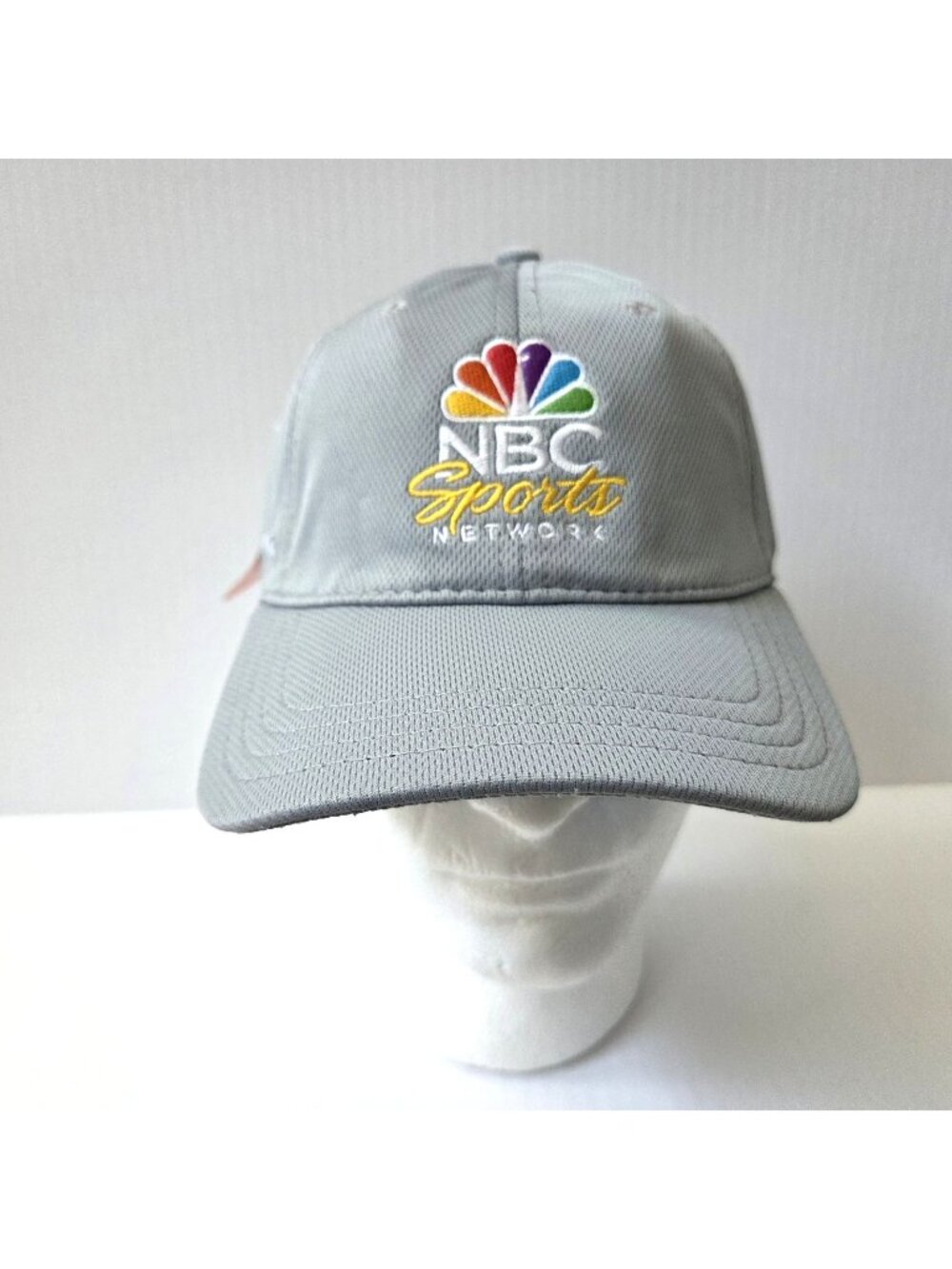 Vintage NBC Sports Network Hat Cap Mens Adjustable Gray Pukka NEW
